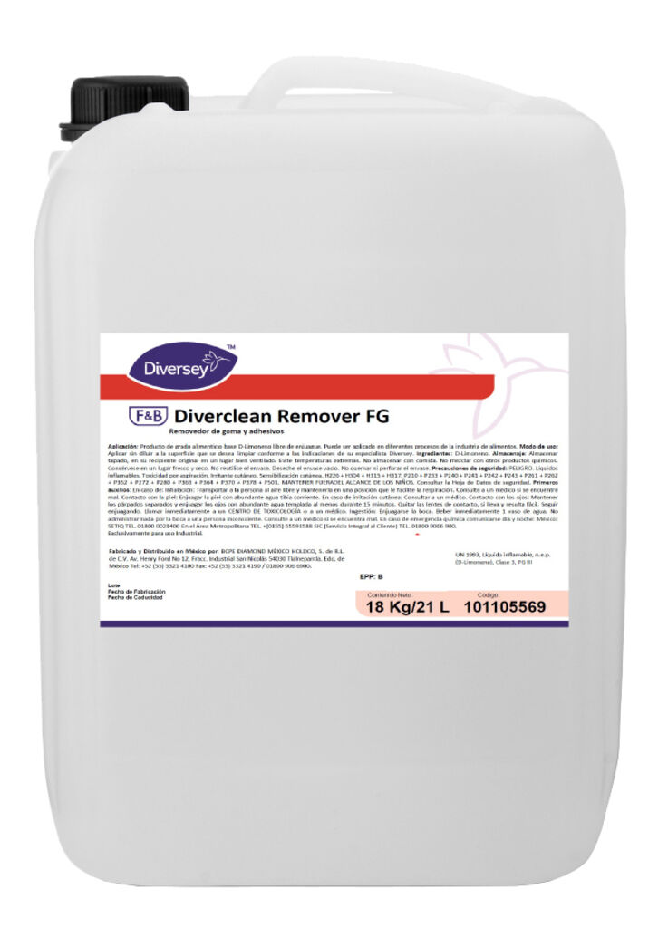 DIVERCLEAN REMOVER 18kg - REMOVEDOR DE GOMA Y ADHESIVOS